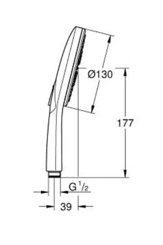 Rainshower Smartactive 130 El Duşu 3 Akışlı - 26574da0