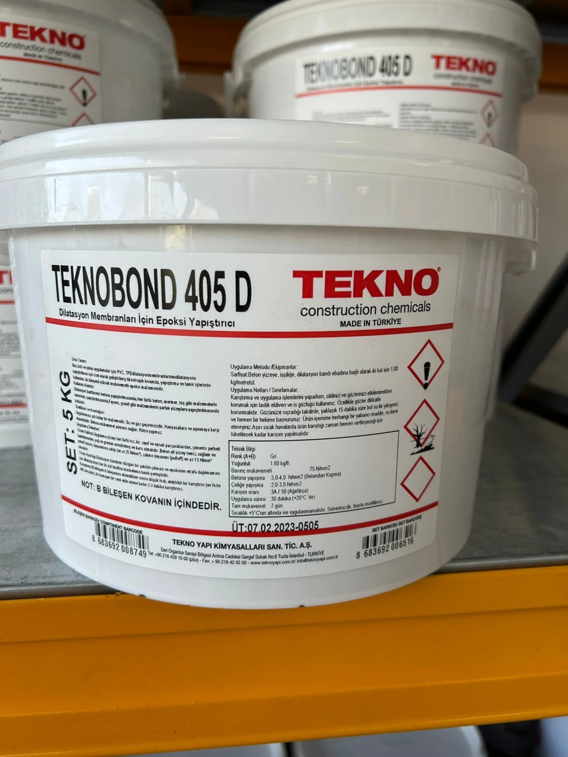 bond 405 D Dilatasyon Yapıştırıcısı 5kg