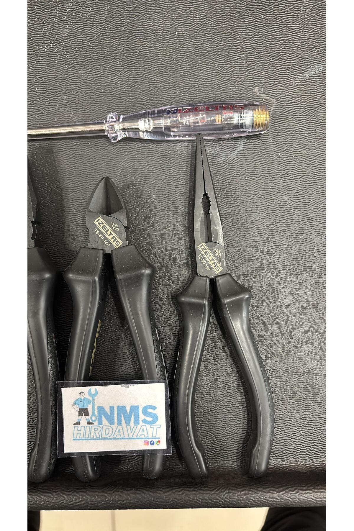 Black Line Usta Seti 180Pense 160YanKeski 180Kargaburun 190 K.Kalemi Seti 4 Parça NMS HRDVAT