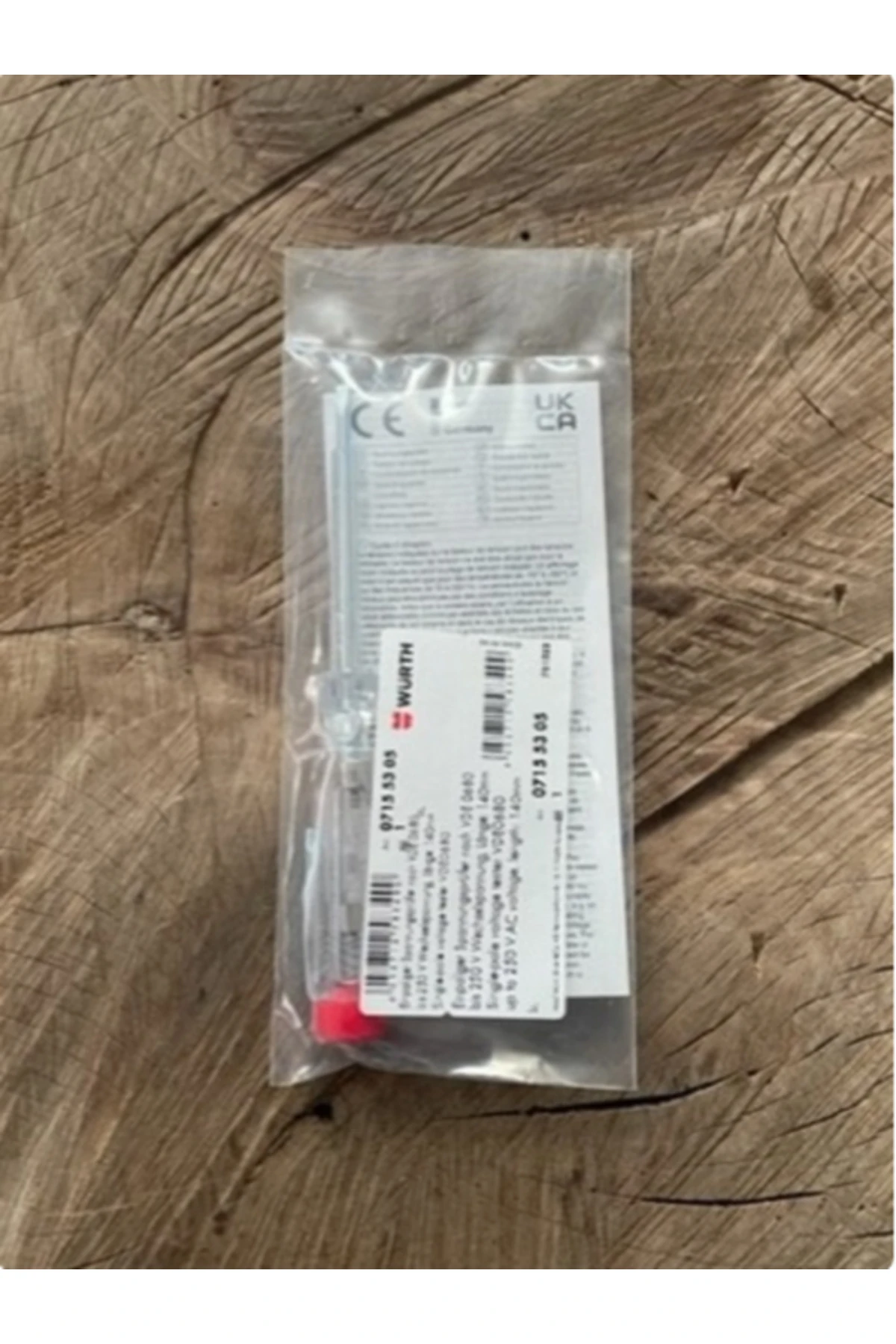 Kontrol Kalemi İnce Düz Uç 140 mm