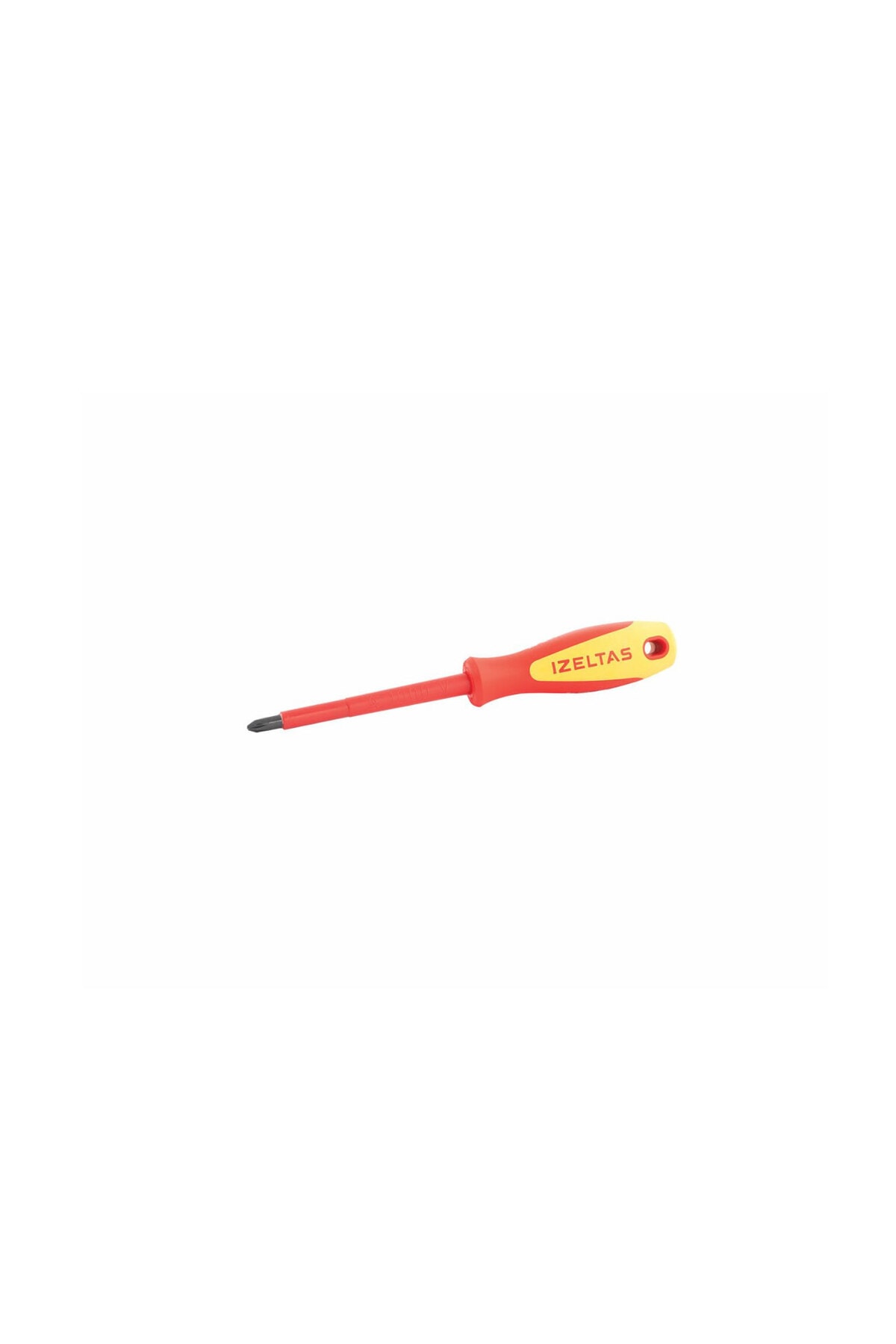 İZELTAŞ 4145 1000V İzoleli Elektronikçi Yıldız Uçlu Tornavida 3x60 mm