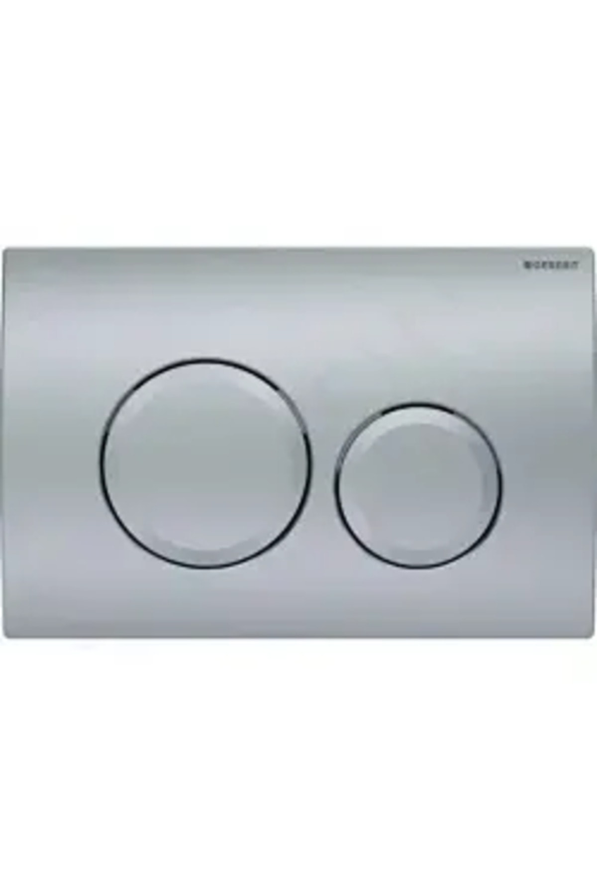 Delta20 115.127.46.1 Kumanda Paneli Çift Basmalı, Mat Krom