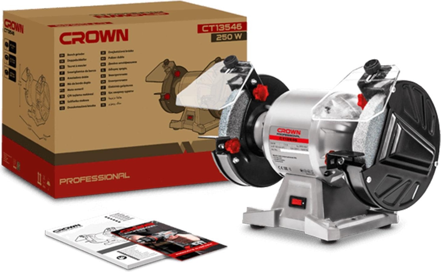 CT13546 Taşlama Motoru Taş Motoru Makinesi 150 mm 250 W