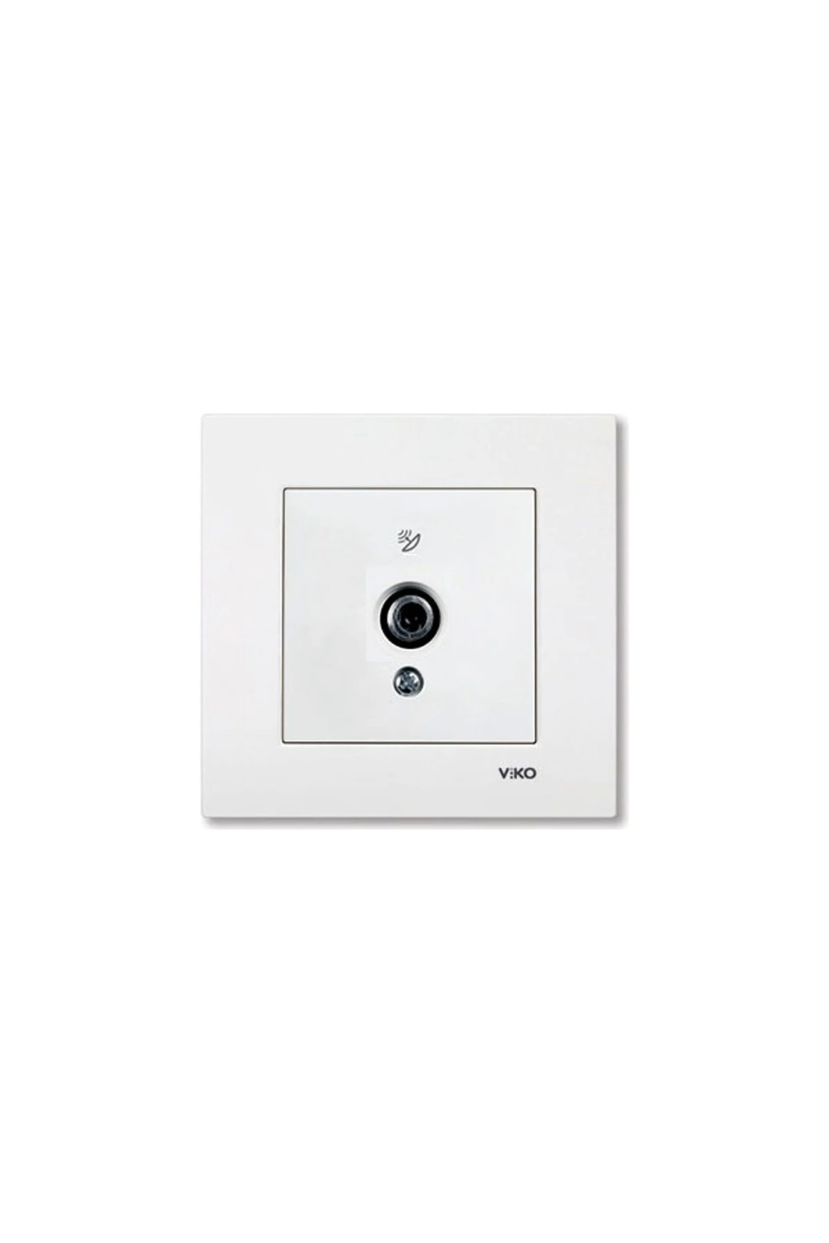 Viko Karre Beyaz Tv Uydu Prizi(F KONNEKTÖR) (3 ADET)