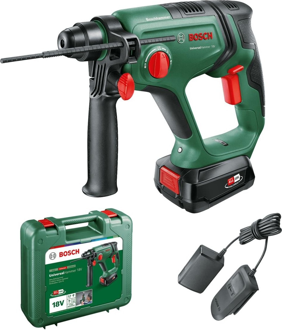 BOSCH UniversalHammer 18V Akülü Matkap (Tek Akü - 2,5 Ah) - 06039D6002