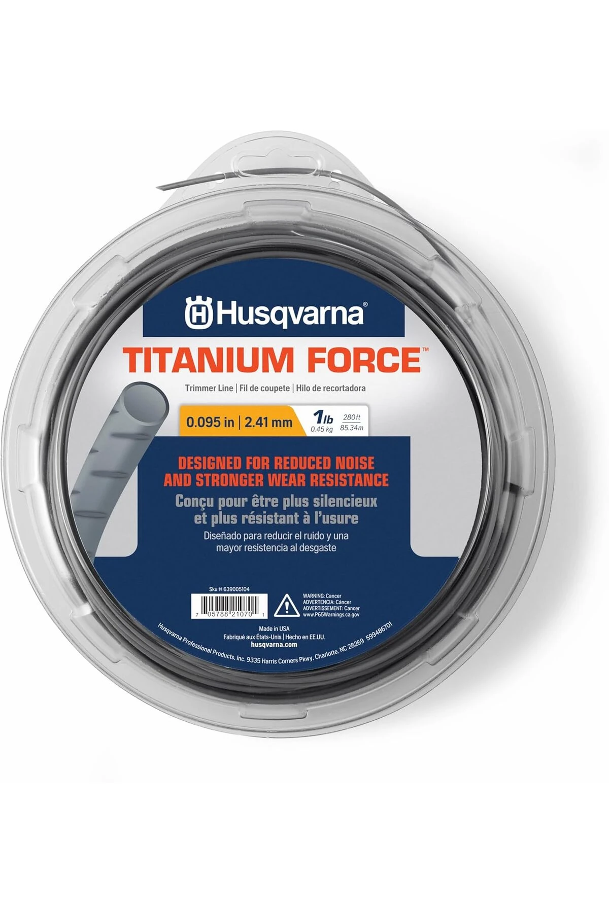 639 00 51-04 TitaniumForce Düzeltici Hattı - 1 Lb .095 İnç newprh 1063348