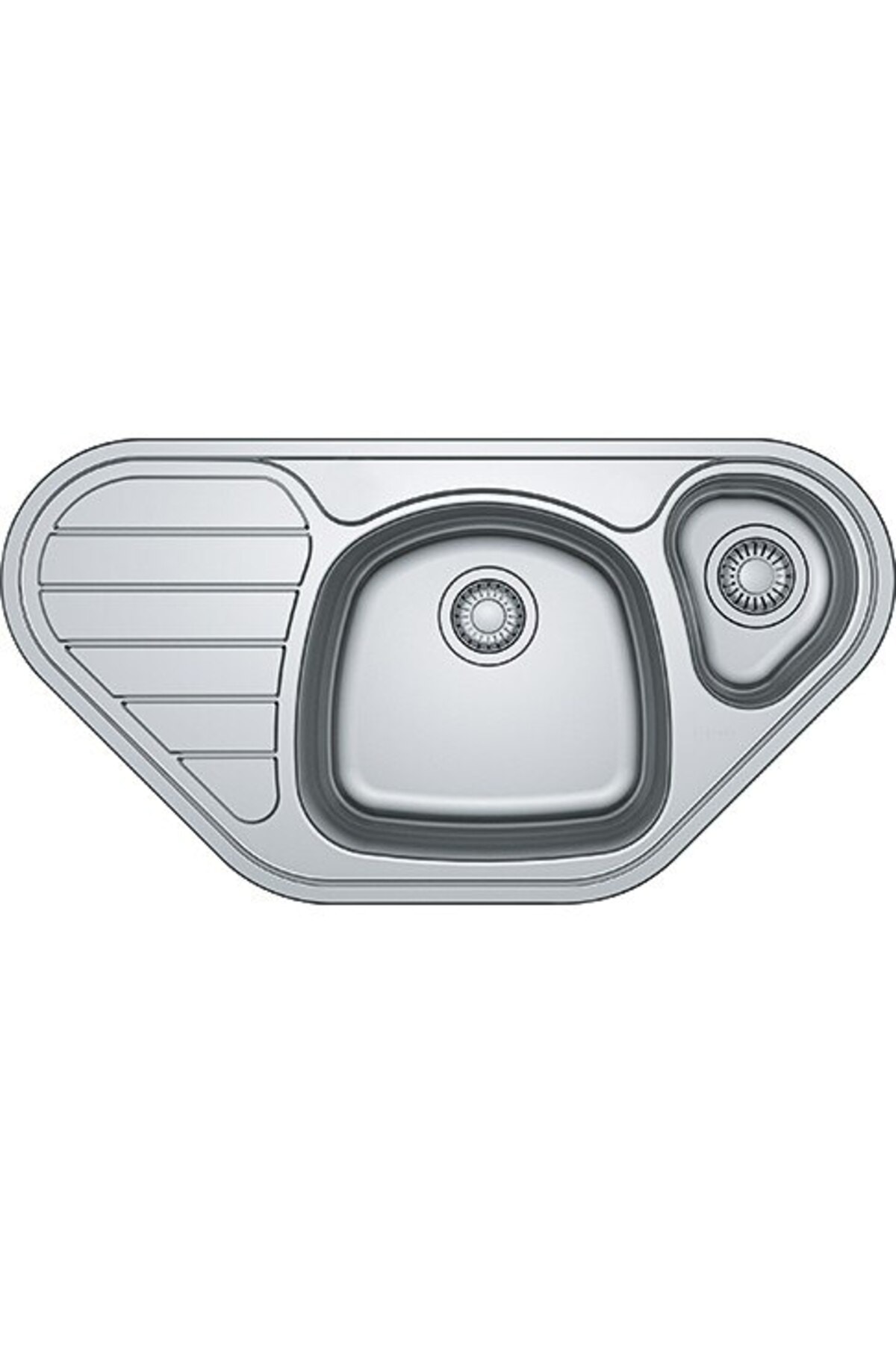 Spark Skx 651-e Köşe Inox Eviye