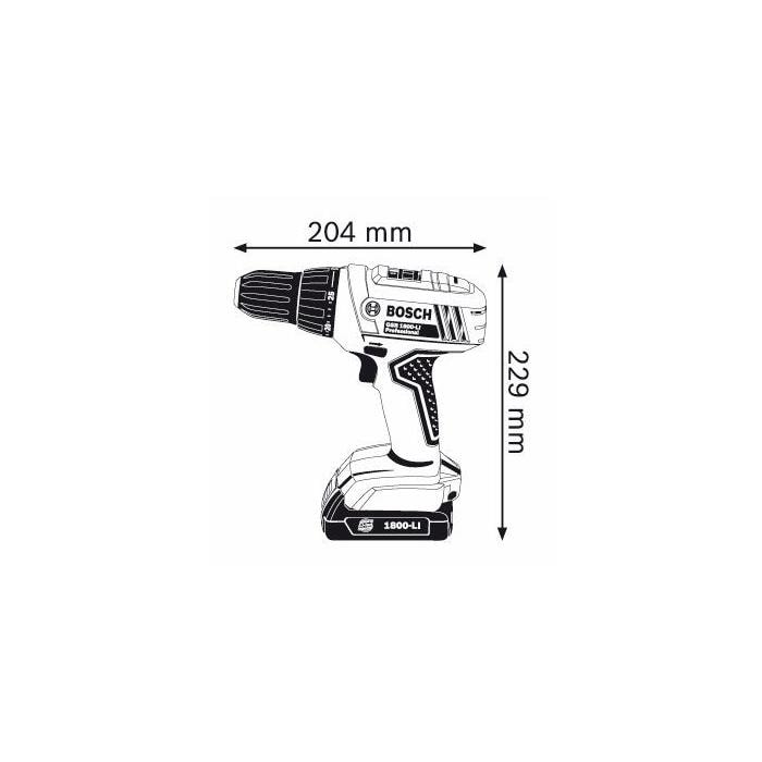 BOSCH Gsr 1800-Lı Akülü Vidalama