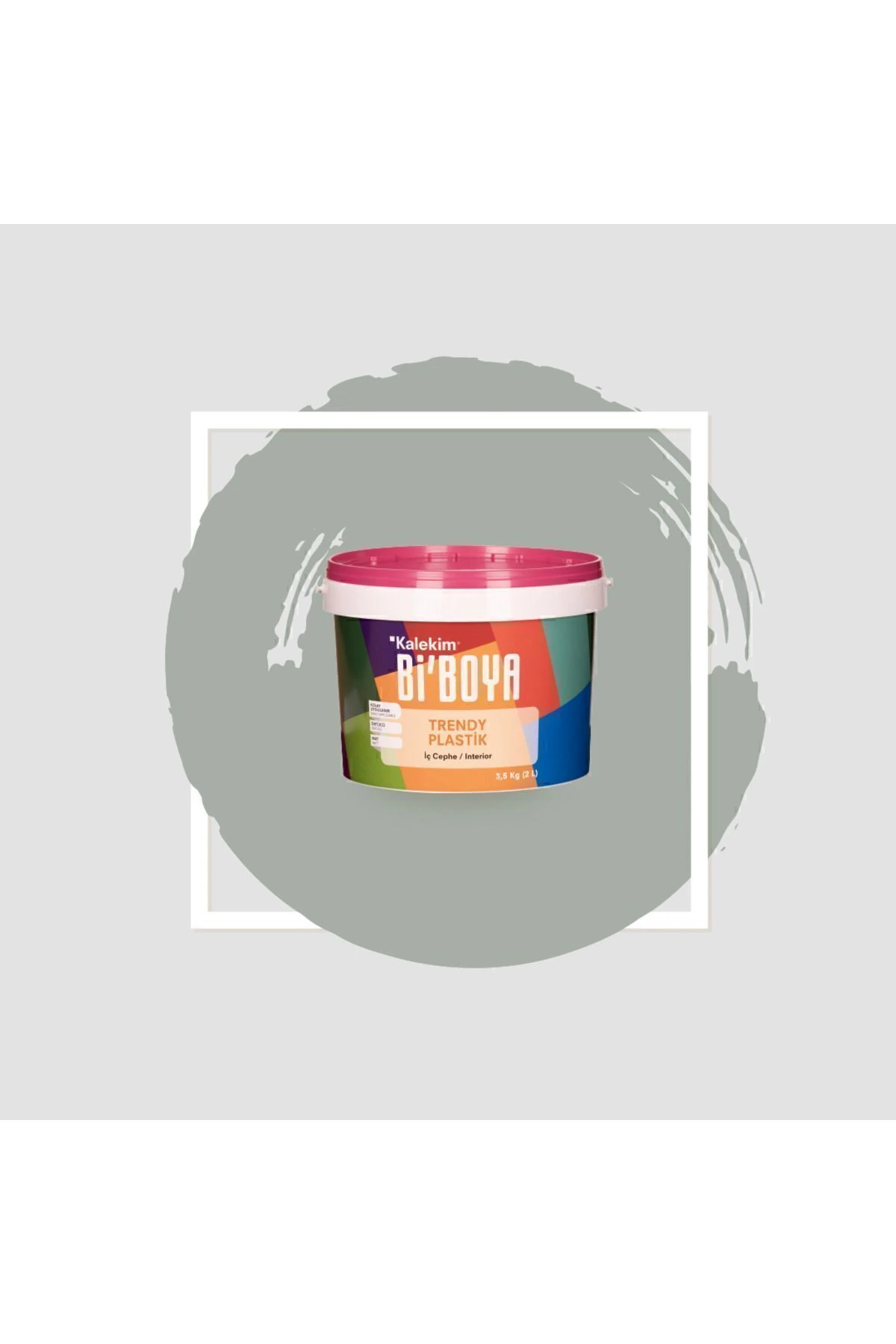 Ekonomik Mat Iç Cephe Boyası 3,5 Kg Ihlamur