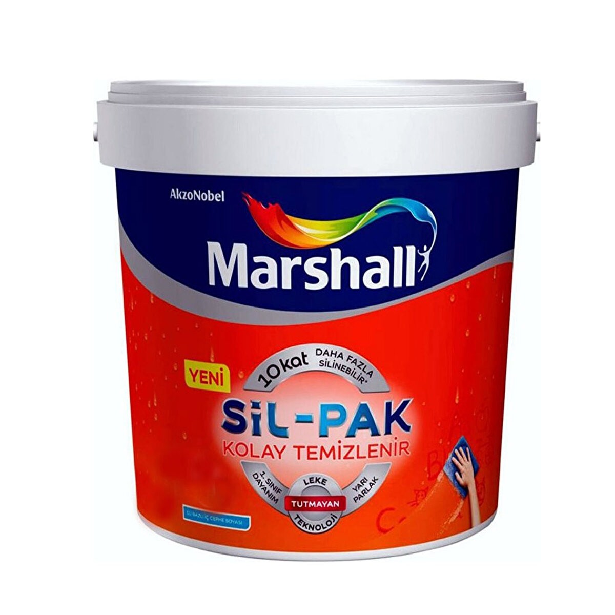 Marshall Sil-Pak Silinebilir İç Cephe Boyası 7,5 Lt