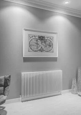 Diva Yatay Çelik Radyatör 1180X600 Pütürlü Beyaz (Ral 9016)