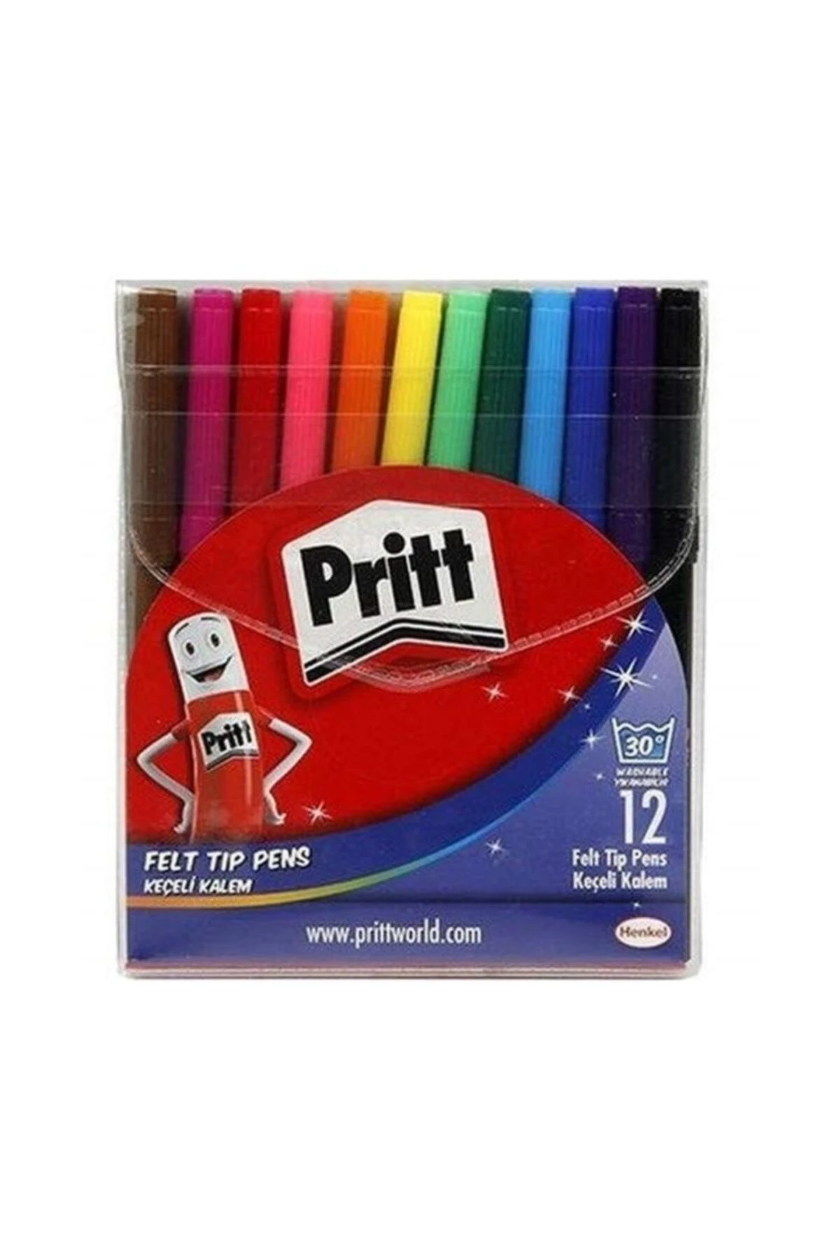 Keçeli Kalem 12 Renk