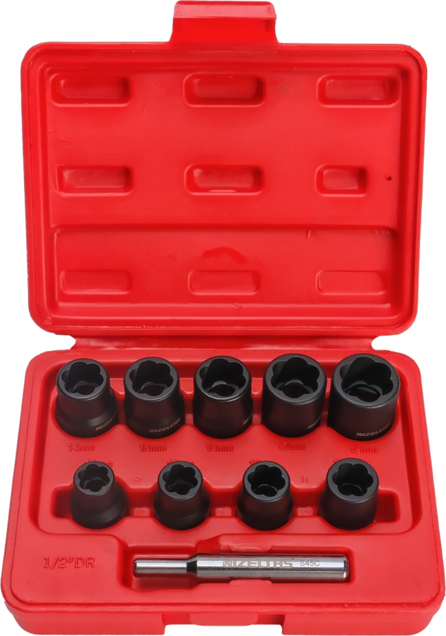 Izeltaş 1/2” Twist Lokma Anahtar Set (10 Parça, Mm)