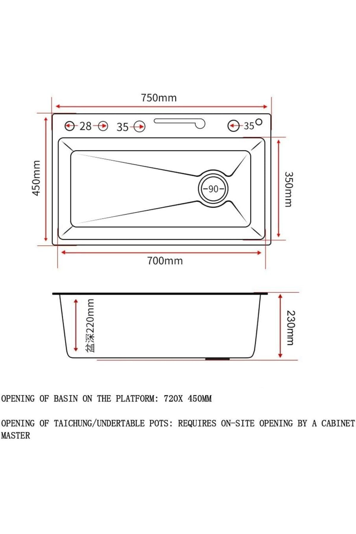 7 Tuşlu Akıllı Teknolojik Eviye Seti 304 Paslanmaz Yeni Model Fonksiyonel Mutfak Evyesi