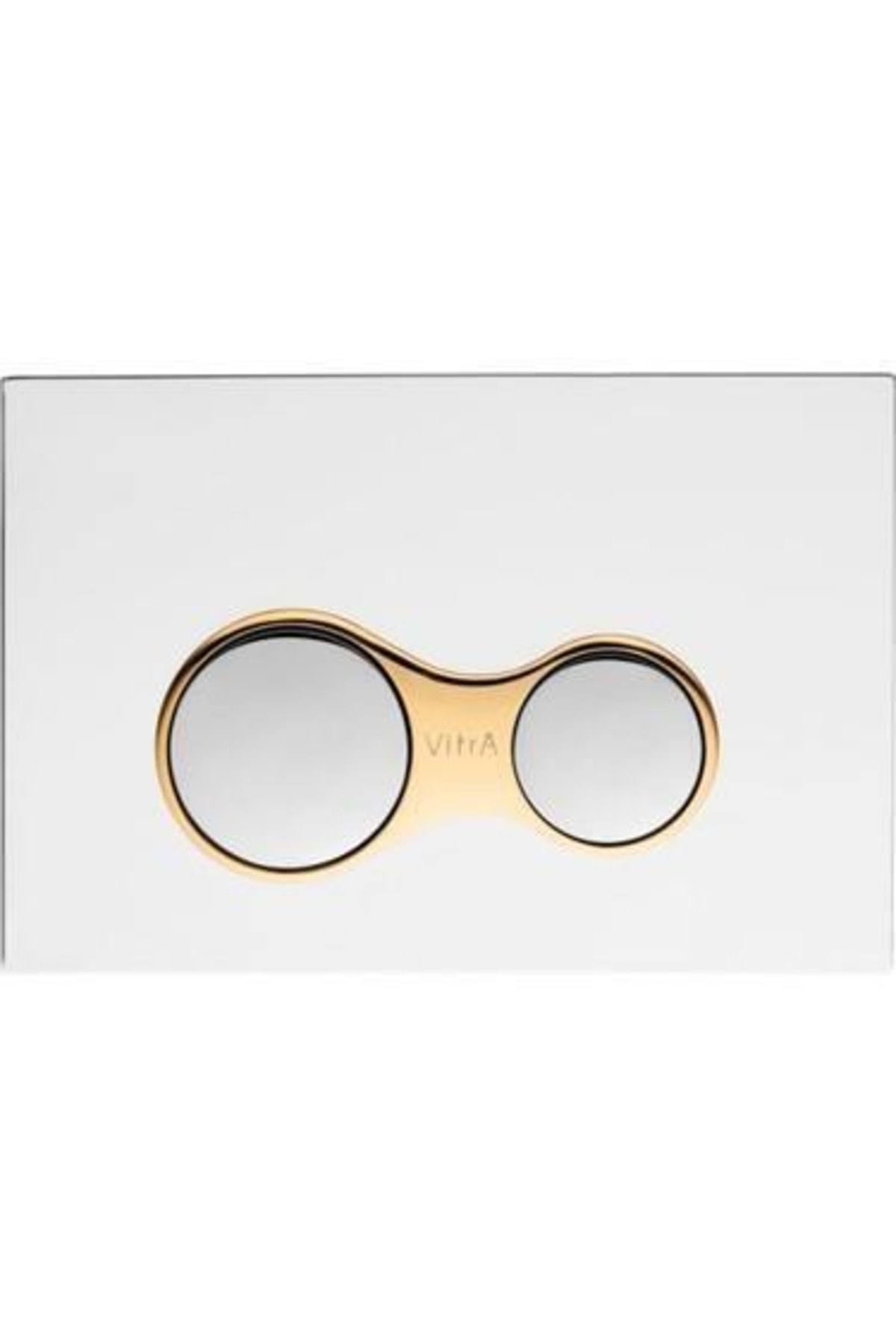 740-0422 Sirius Kumanda Krom Paneli Parlak Altın Cerceveli