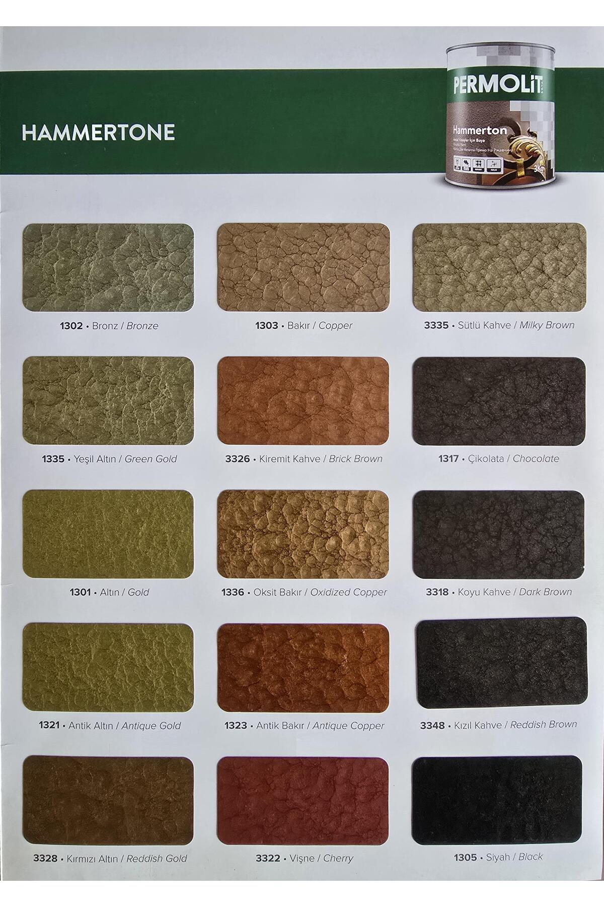 Hammerton Dekoratif Metal Boyası ANTİK ALTIN 0.65 Lt.