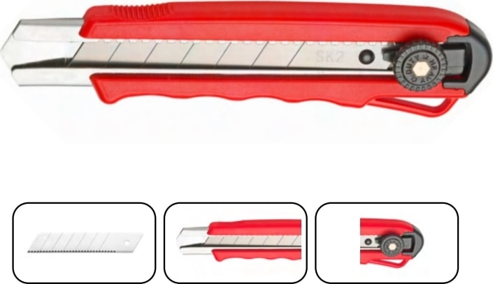 VT875125T 25MM Maket Bıçağı Testere Dişli Plastik Vip-Tec