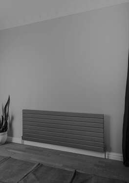 Teos Yatay Çelik Radyatör 1400X595 Pütürlü Beyaz (Ral 9016)