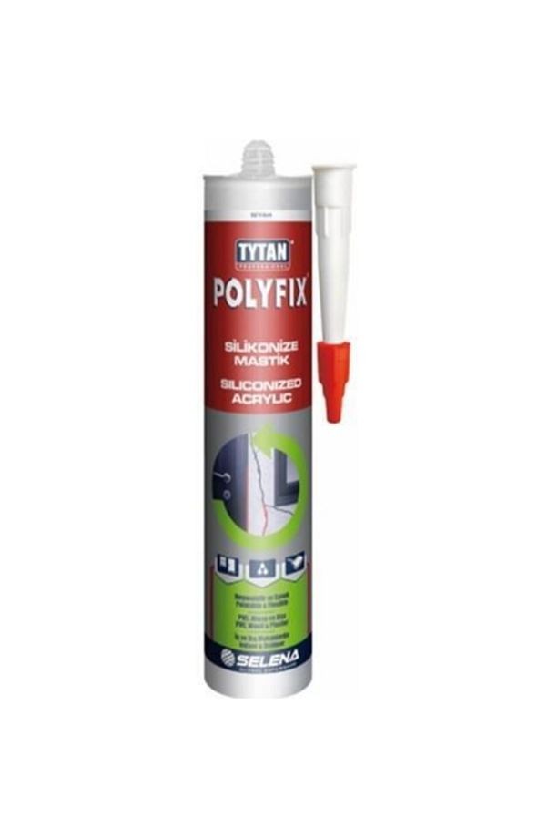 Tytan Polyfix Silikonize Mastik 500 gr Kahverengi