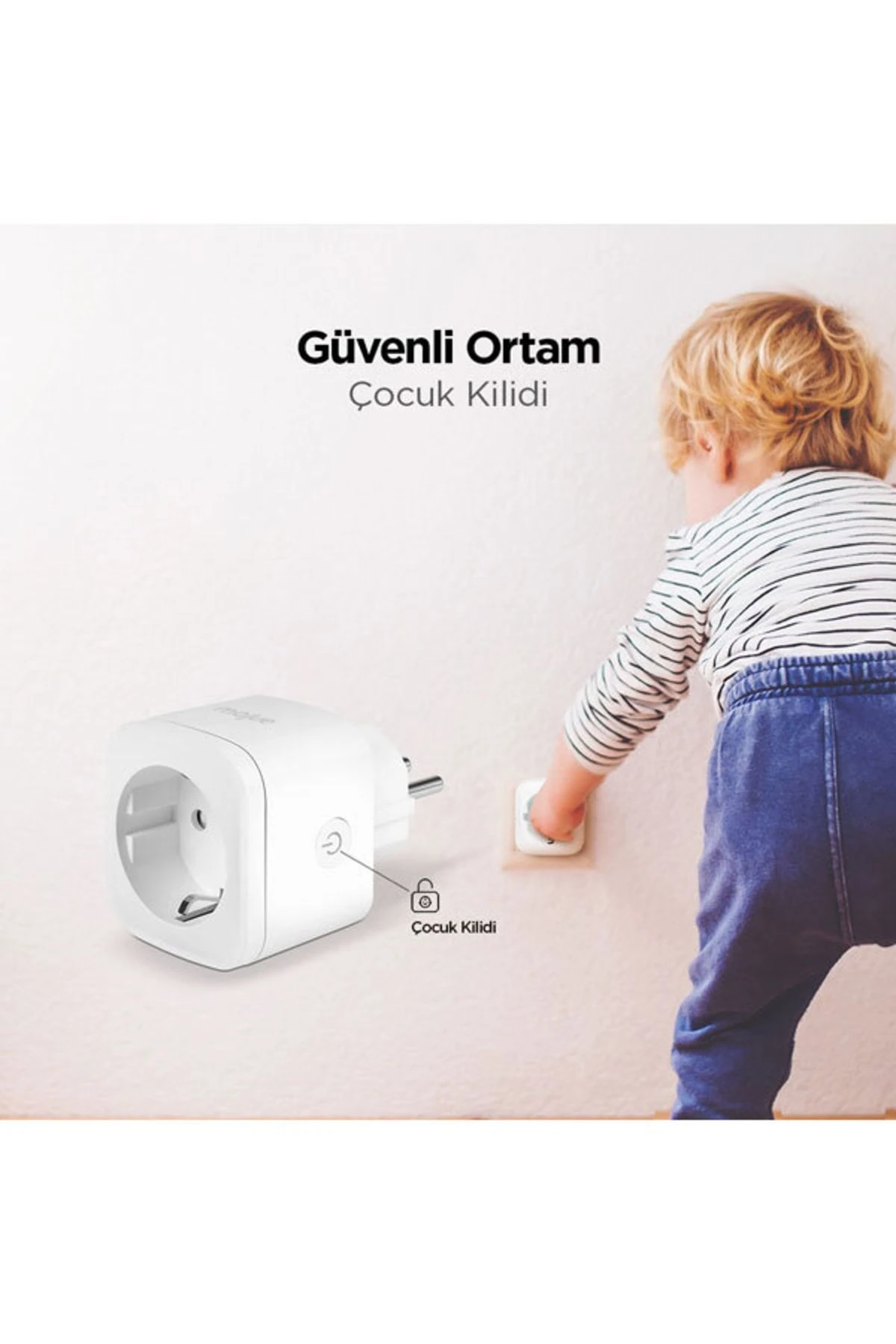 by ttec SP01 16A Akım Korumalı WiFi Akıllı Priz 3AP01