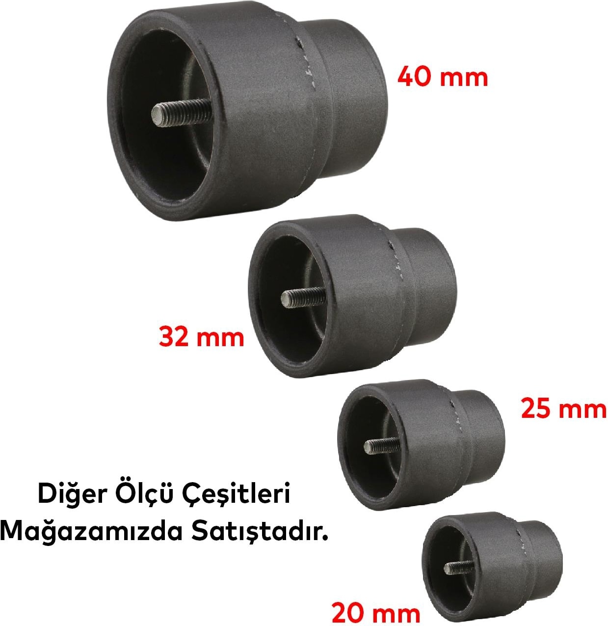 Pvc Pprc Tesisat Boru Paftası 32 Lik mm Plastik Boru Kaynak Birleştirme Makinesi Paftası Yedeği 1"