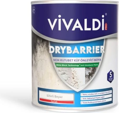 Nem ve Rutubet Boyası Küf Önleyici - Drybarrıer 1 kg