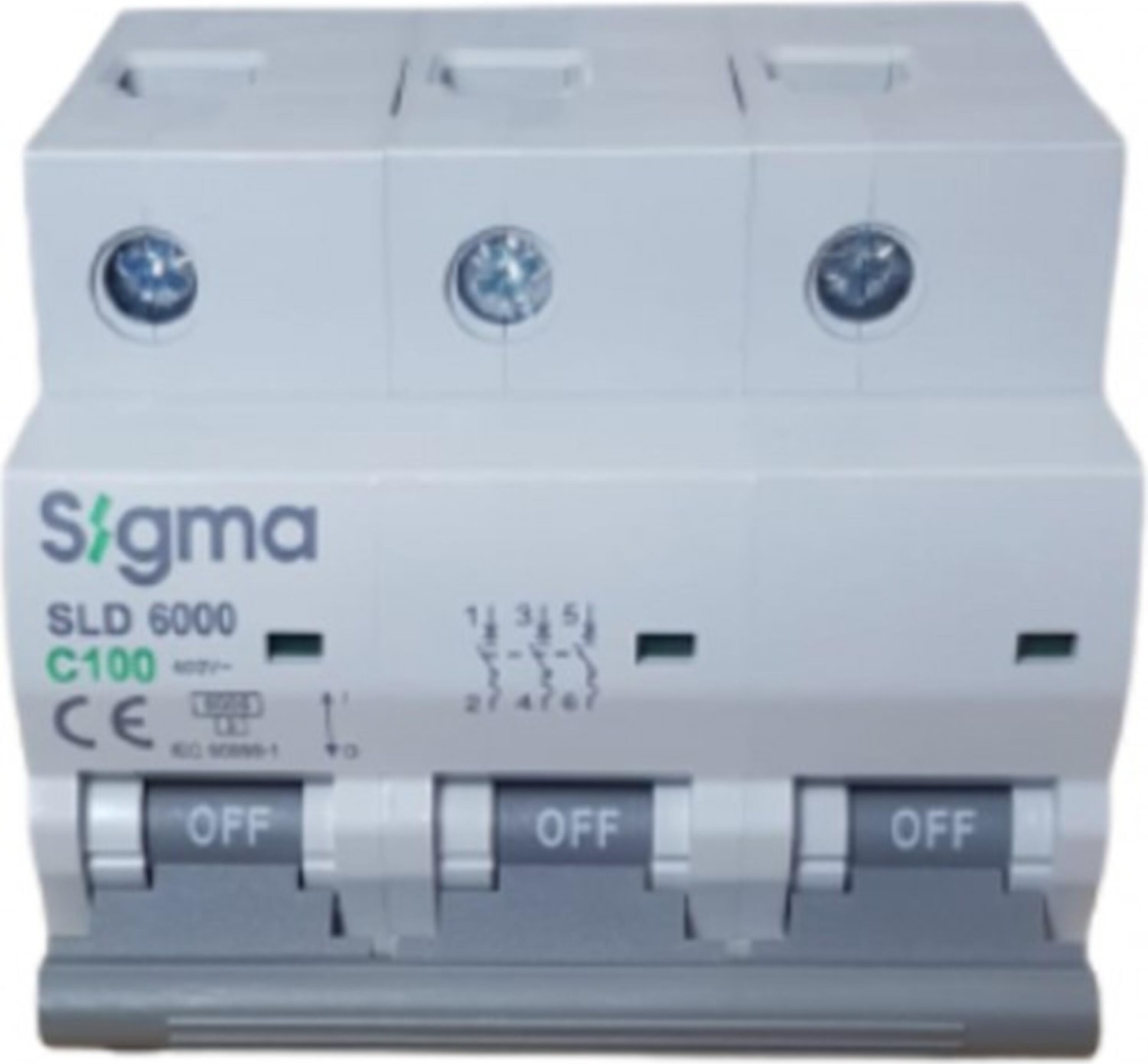 3X100A C/6ka W Otomatik Sigorta (4lü)