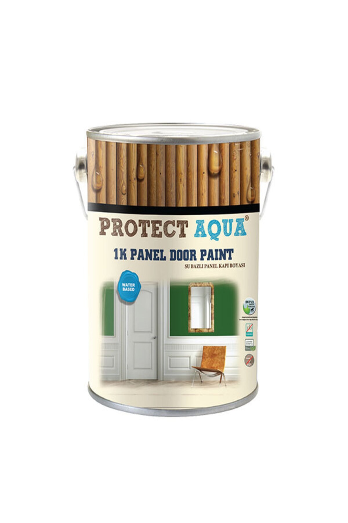 Protect Aqua Su Bazlı 1K Panel Kapı Boyası Beyaz