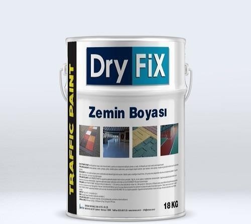 Dryfix Traffic Paint Zemin Boyası 18 kg Ral 6024 Yeşil