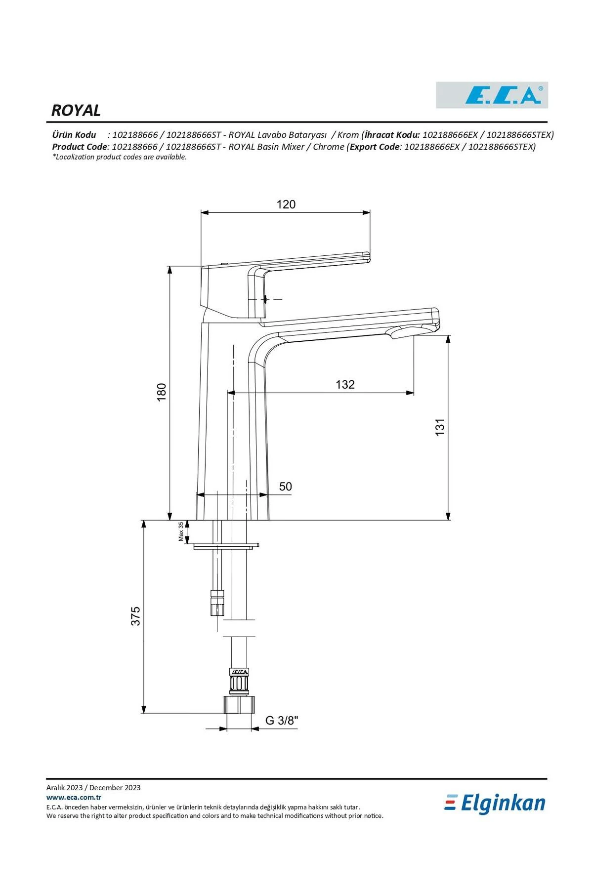 Royal Lavabo Bataryası 102188666