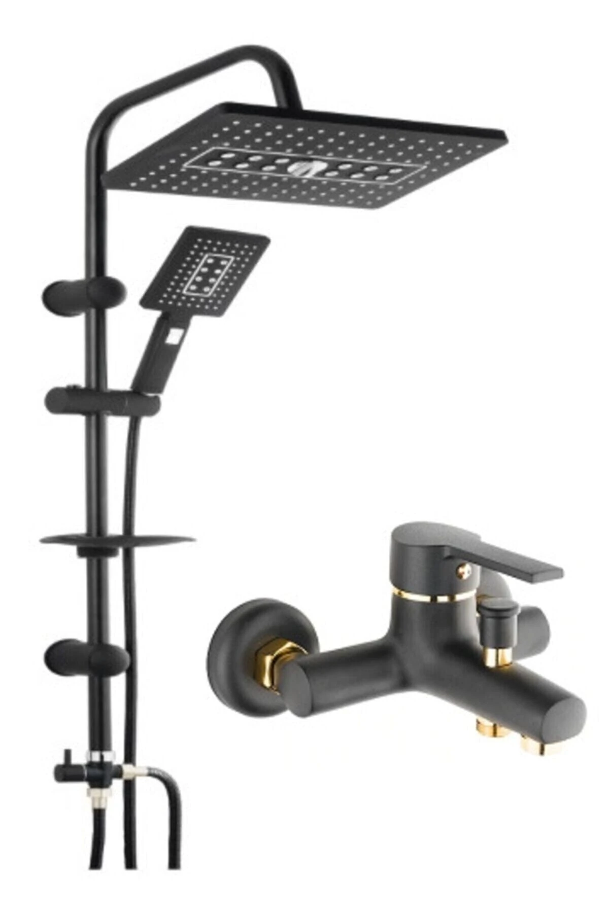 Duş Seti Batarya Takımı, Siyah Tepe Yağmurlama Robot Duş Seti