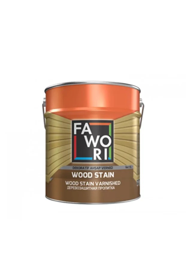 FAWORİ WOOD STAİN VERNİK ŞEFFAF