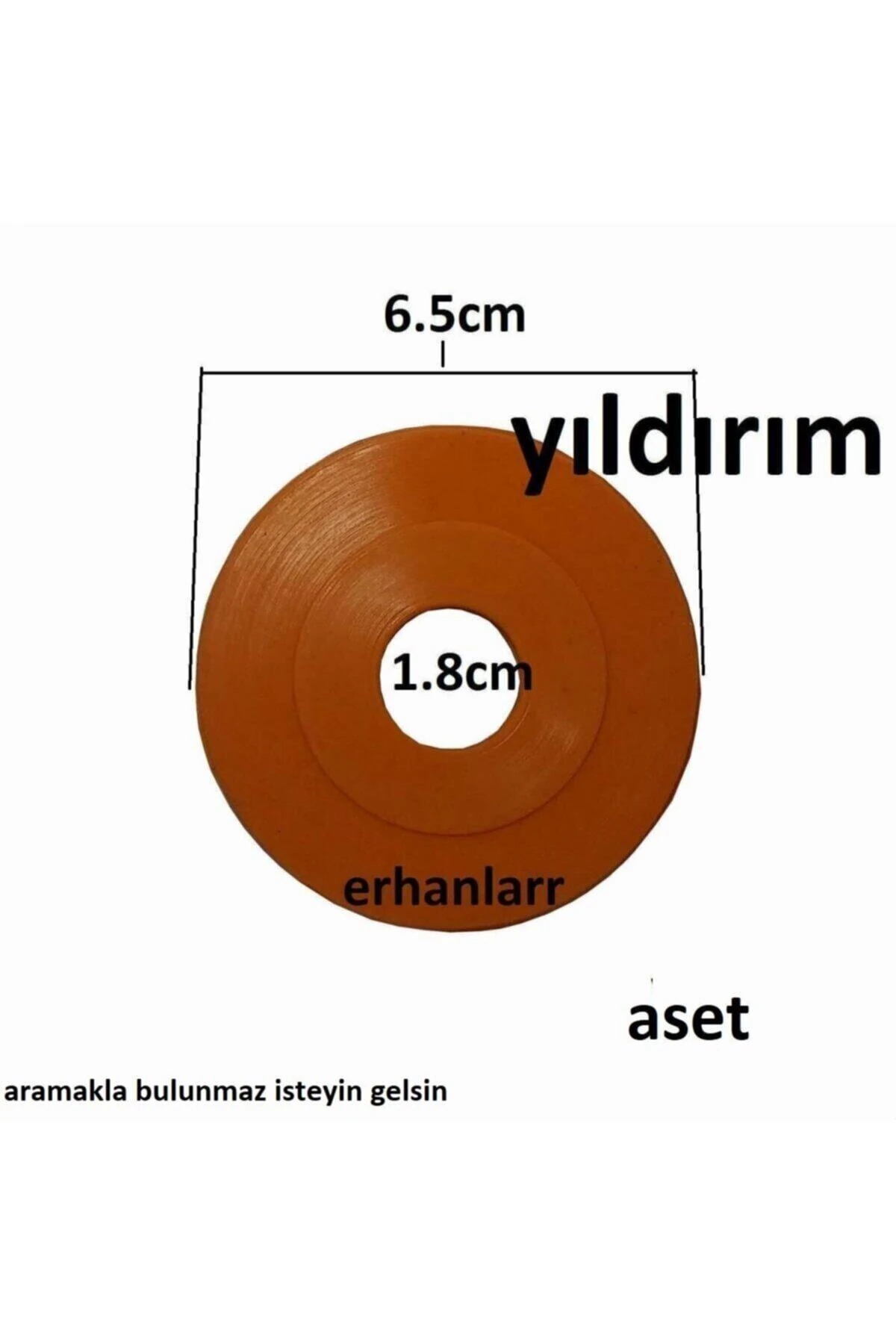 2 Adet Aset Gold Rezervuar Iç Takım Contası Conta Klozet Iç Takım Conta