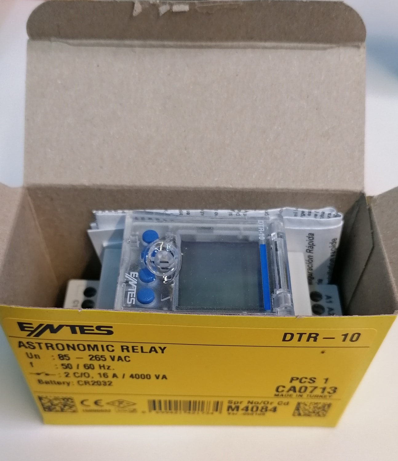 Dtr-10 Astronomic Relay Zaman Saati