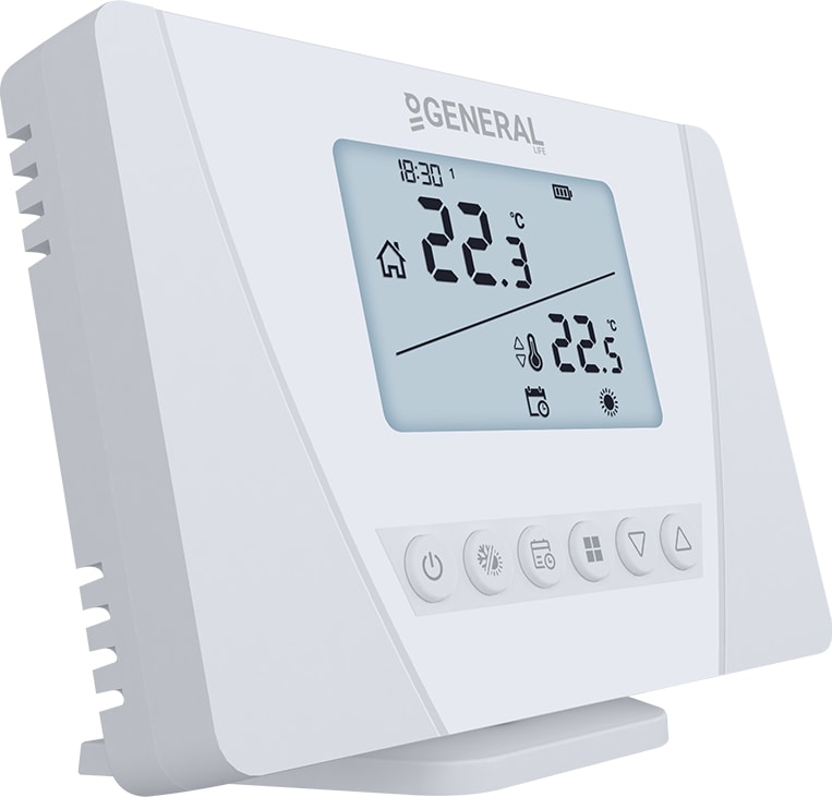 Aruna 300S Rf Haftalık Programlı Kablosuz Oda Termostatı