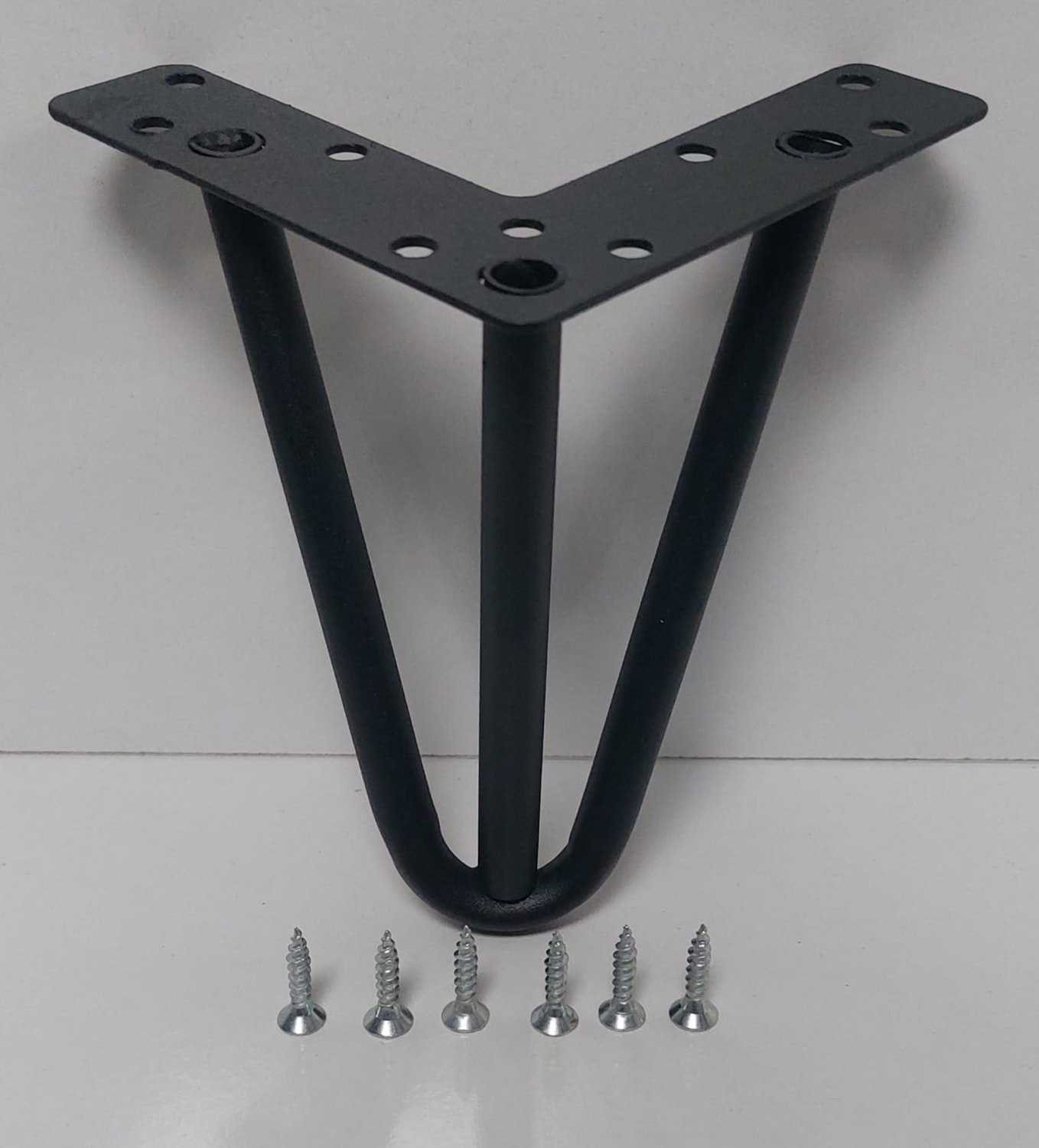 Mil Model 15 cm Siyah Metal Mobilya Ayağı