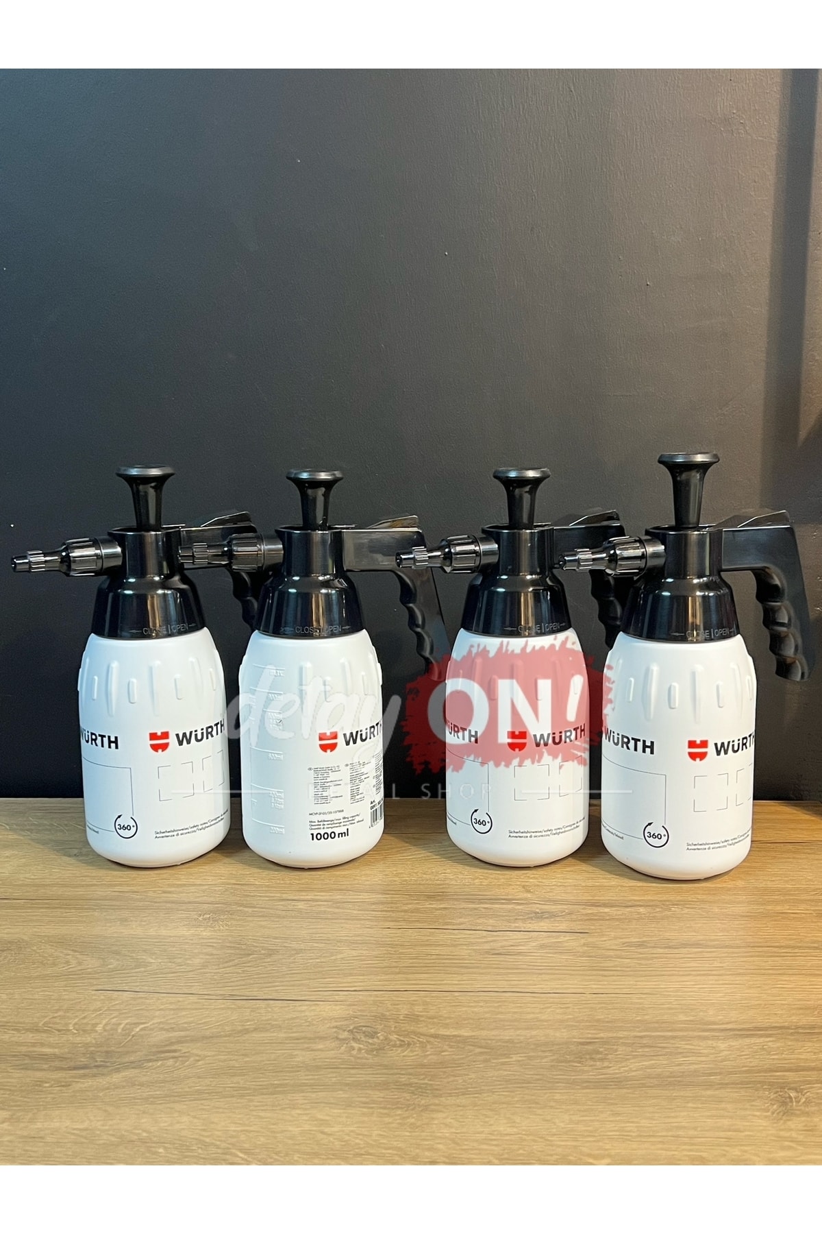 Pompalı Sprey Kabı 360 Derece 1000 Ml