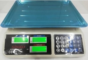 Bozyel Elektronik Terazi 40 kg Pazarcı Tipi