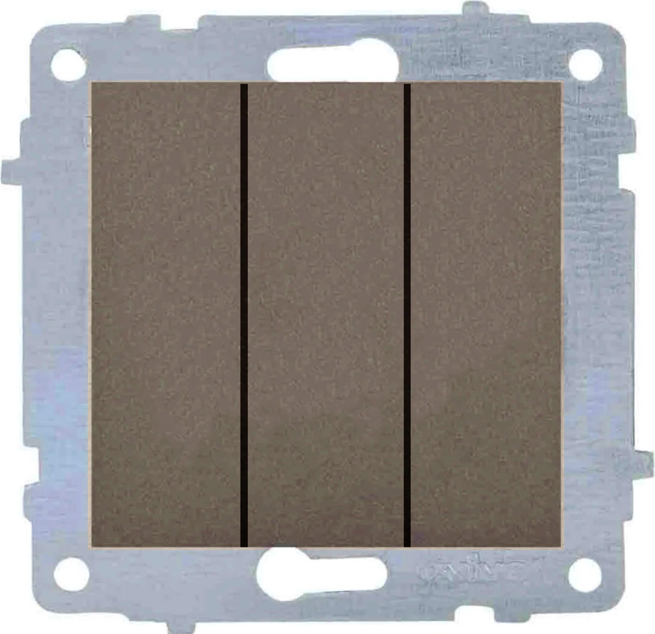 Grano Metalik Mocha Üçlü Anahtar