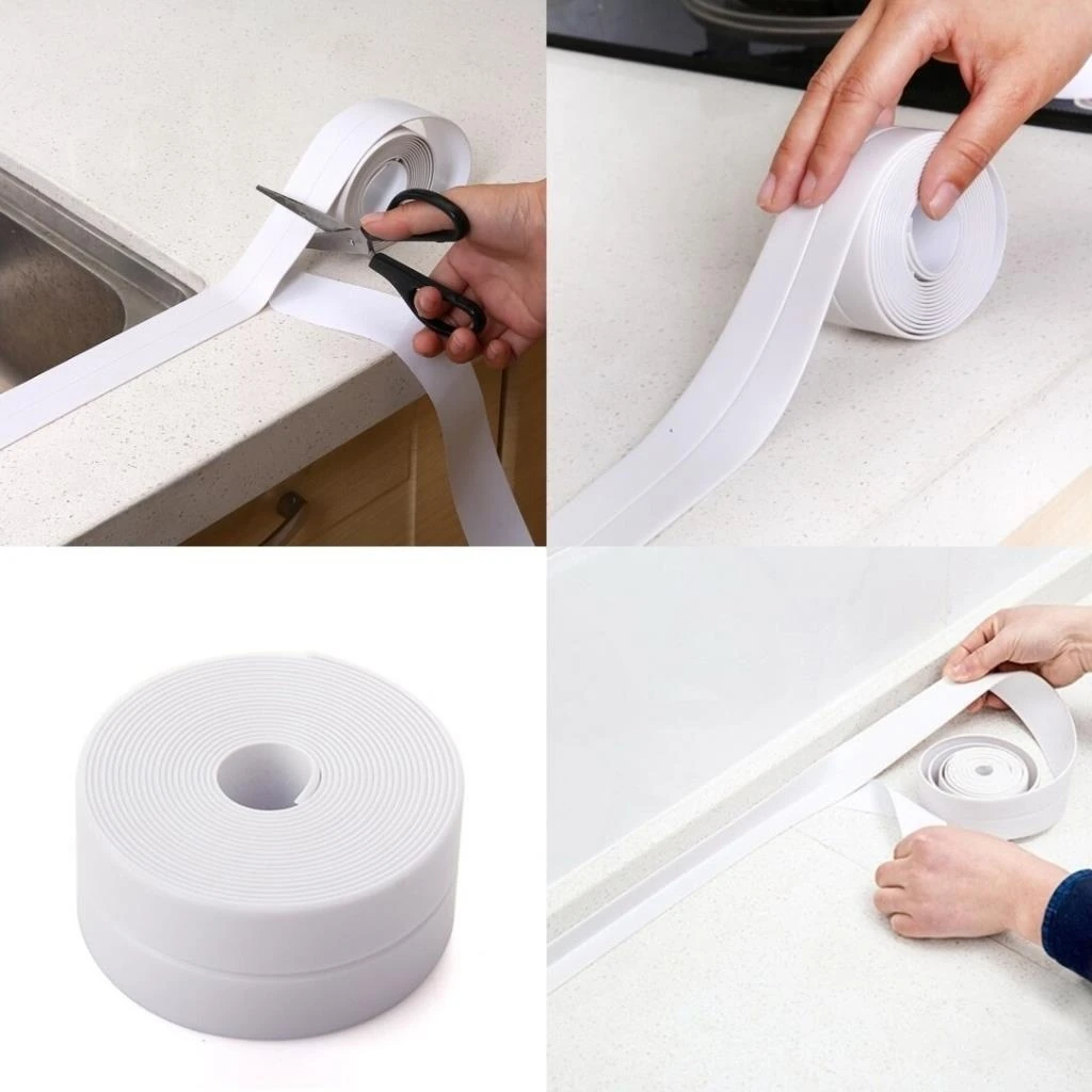 Su Sızdırmaz Bant Nem Küf Önleyici Lavabo Evye Küvet Kenar Bandı