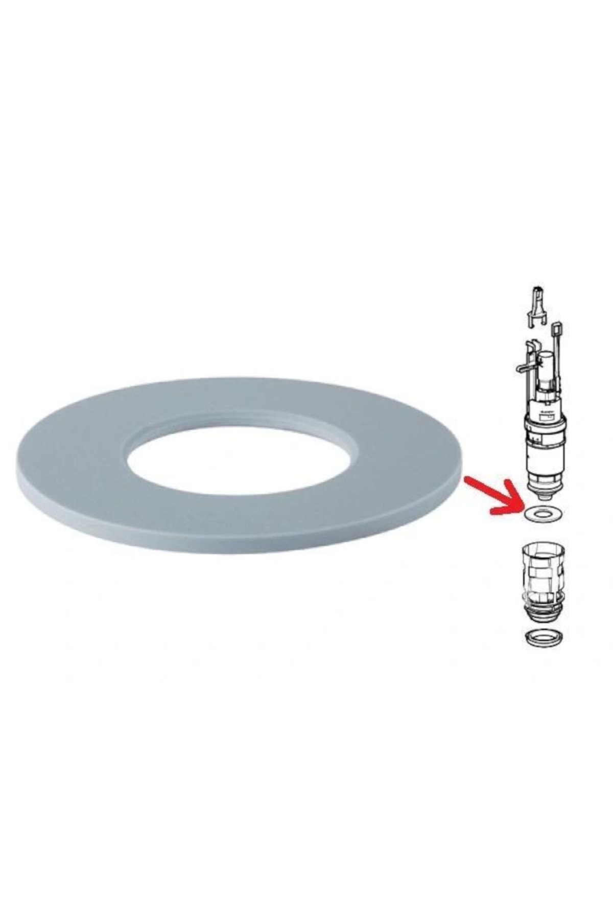 Rezervuar Contası Gömme Rezervuar Iç Takım Orta Göbek Contası