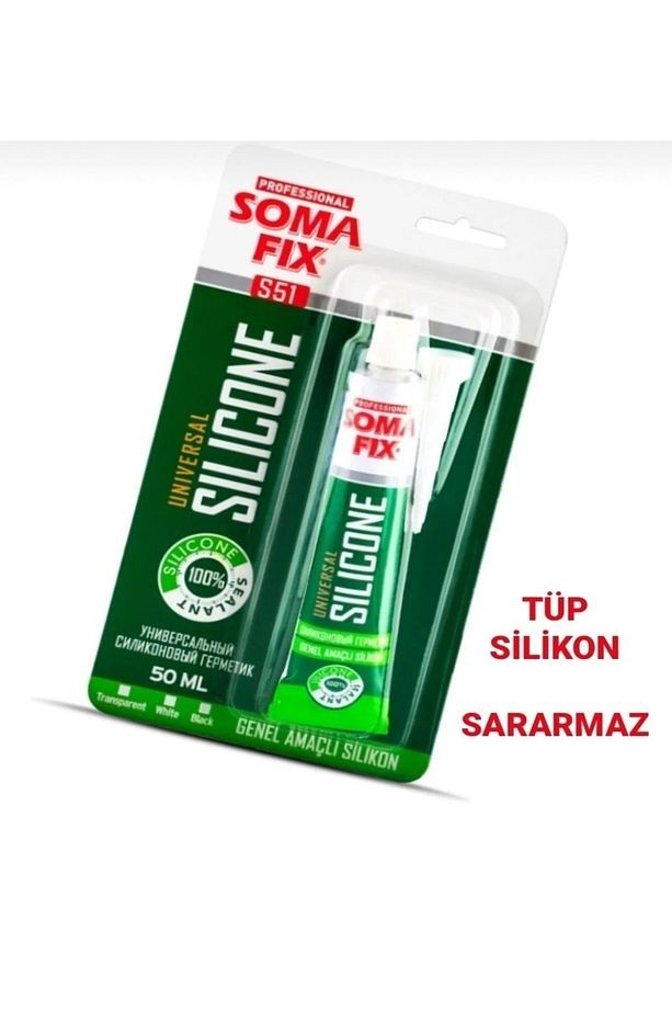 TÜP SİLİKON - BEYAZ - GENEL AMAÇLI 50ml