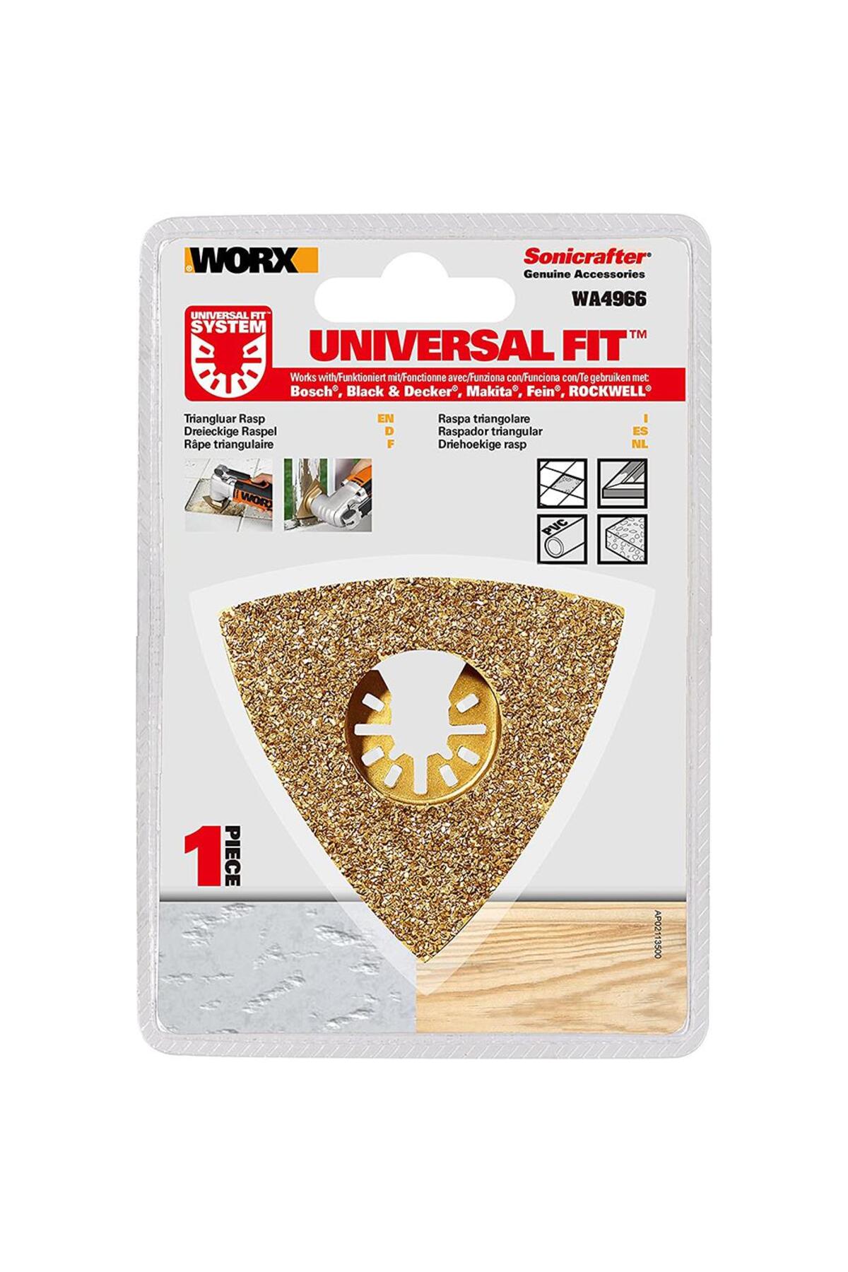 WA4966 Çok Amaçlı Raspalama Makinası İçin 75x75mm Karbür Kaplama Harç, Boya, Yapıştırıcı Univer