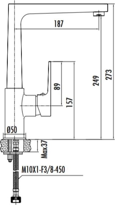 SR8500S Sharp Eviye Mutfak Bataryası Mat Siyah
