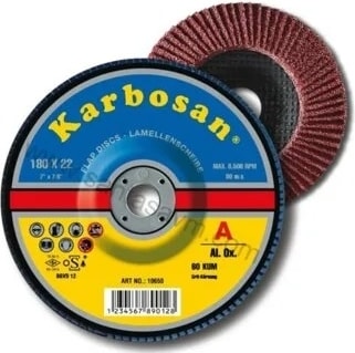 KARBOSAN 40 Kum Flap Disk Zımpara 115 x 22 cm GH0223