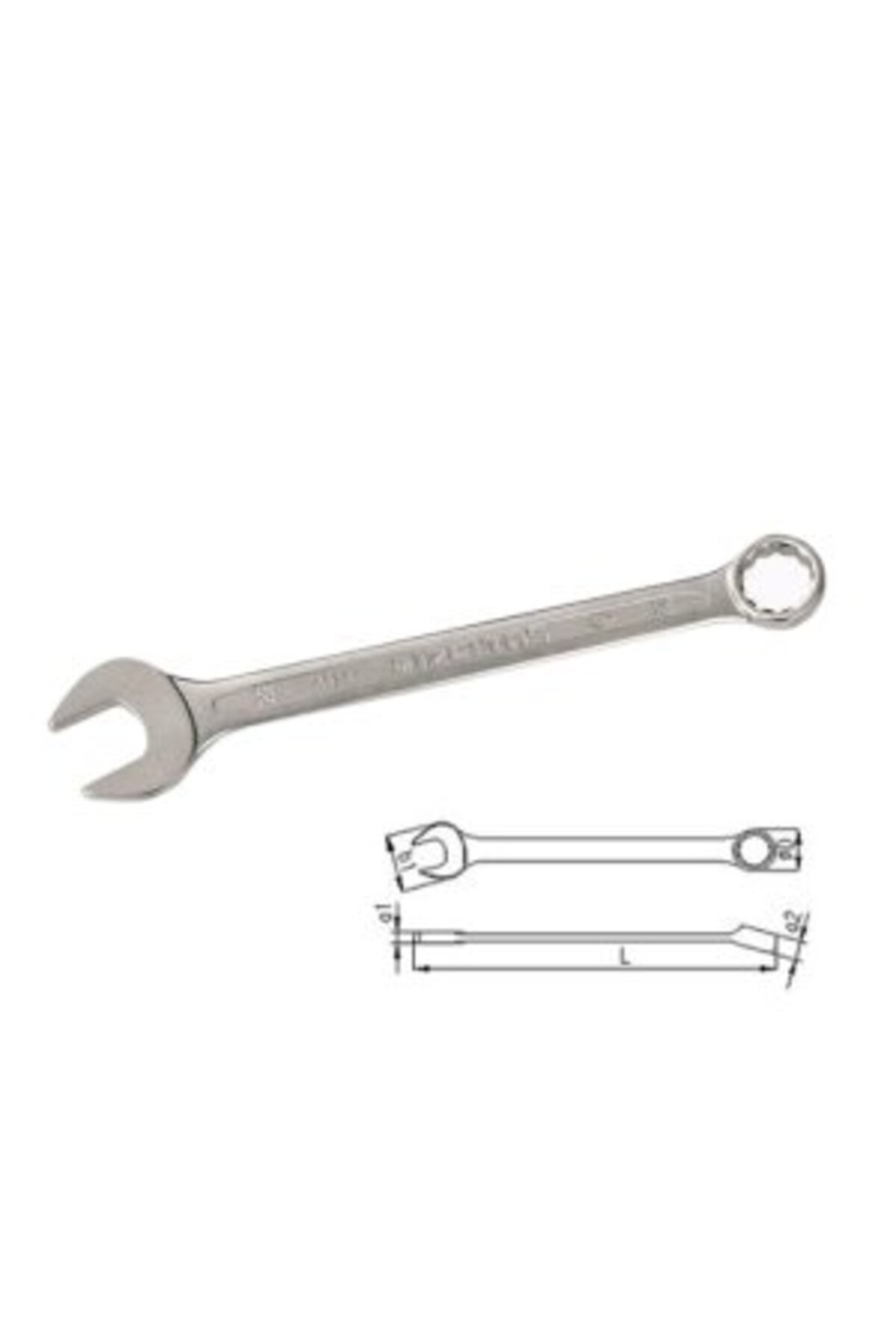 İZELTAŞ 0320020020 20mm Kombine Anahtar Kısa Boy