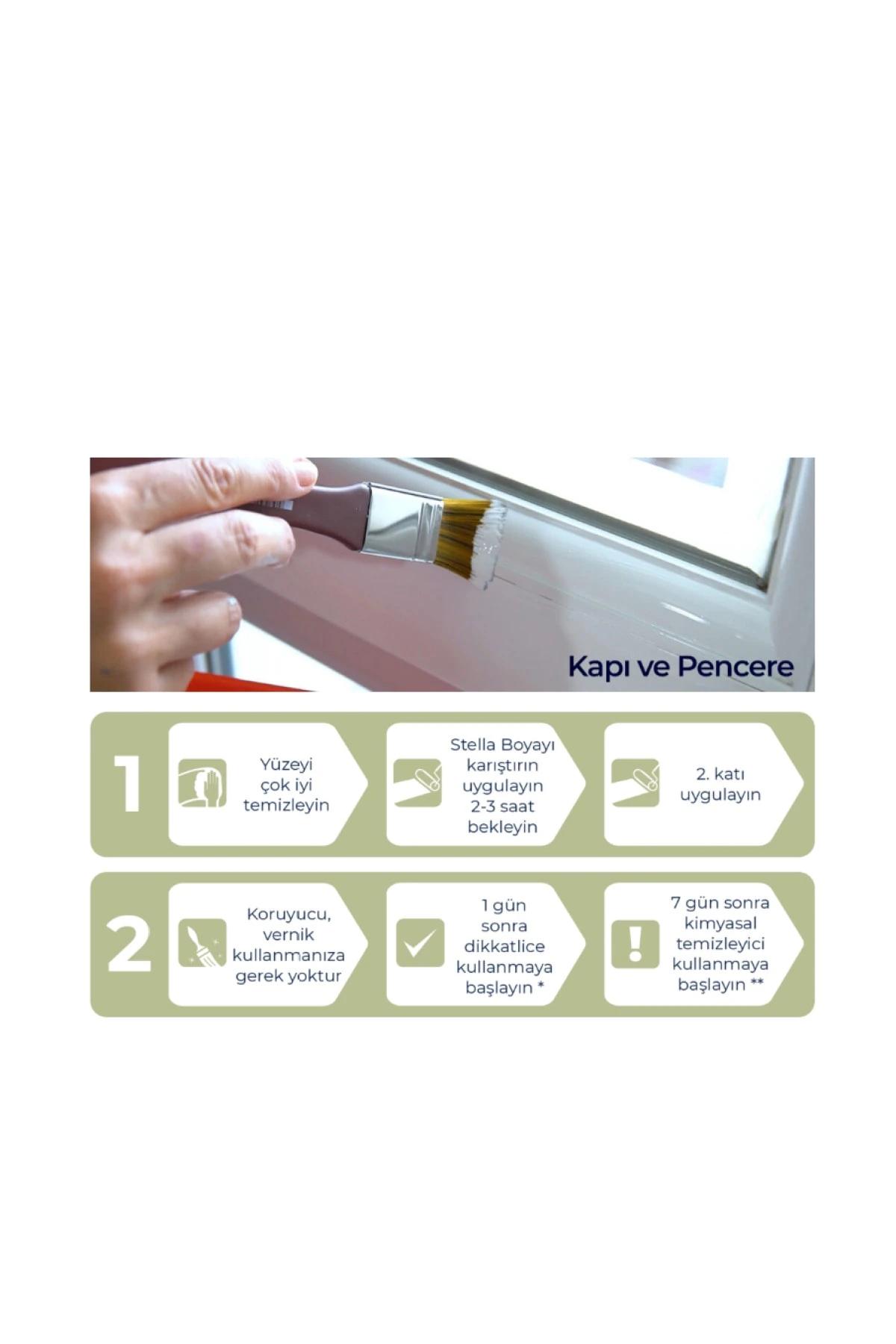 Stella Su Bazlı Saf Akrilik Boya 1 Lt Renk ( 0499 )