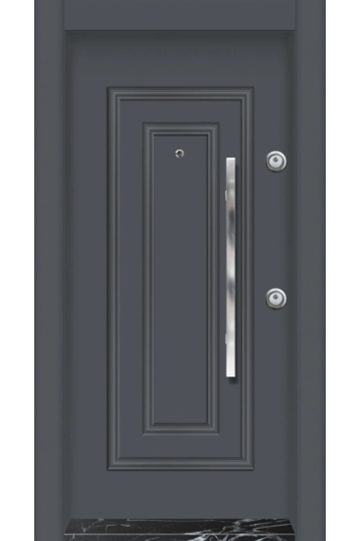 Daire Giriş Kapısı, Çelik Kapı, Mn-1015 Kabartmalı Sol