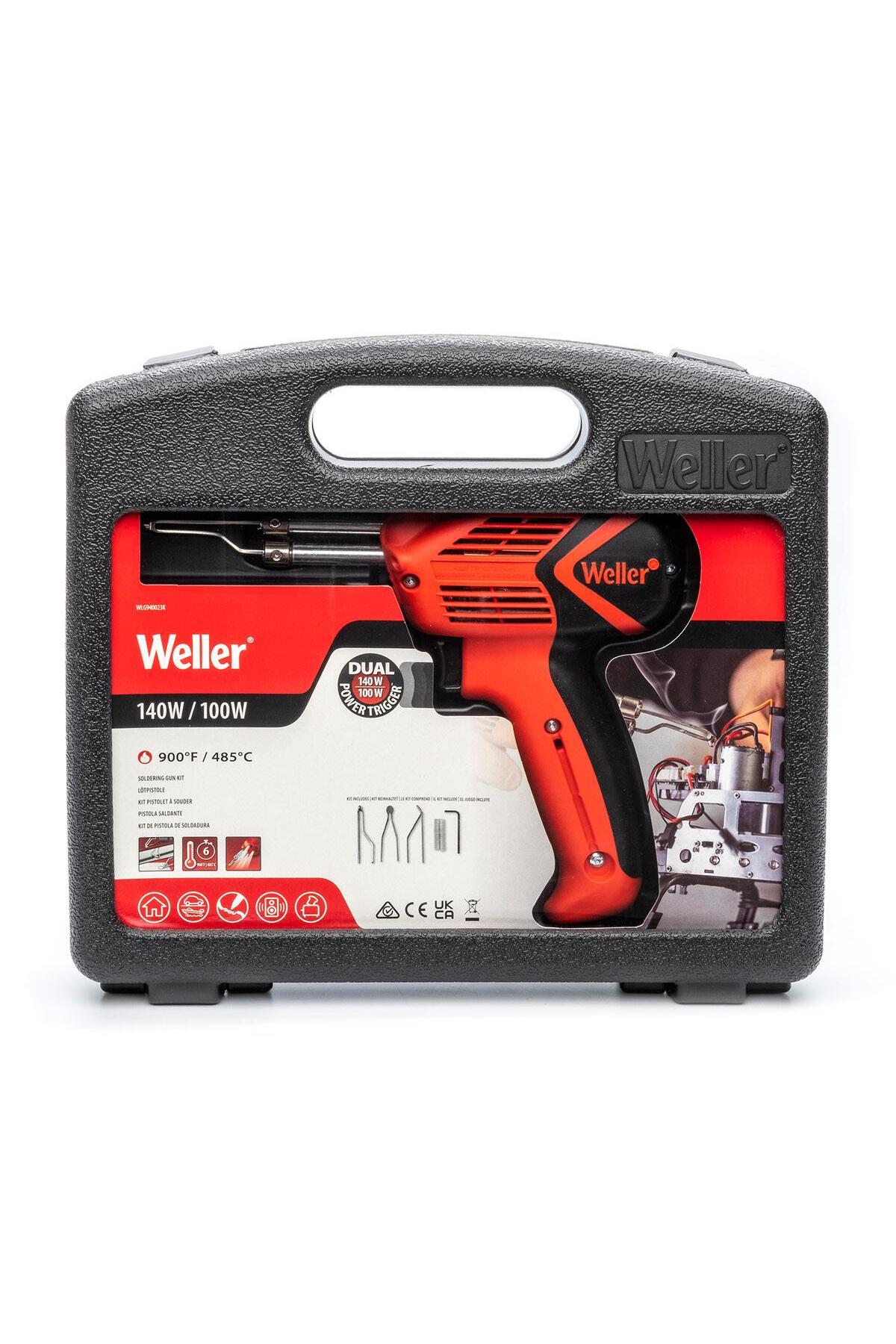 Wlg9400k23c Çift Güçlü Lehim Tabanca Havya Kiti 140/100w