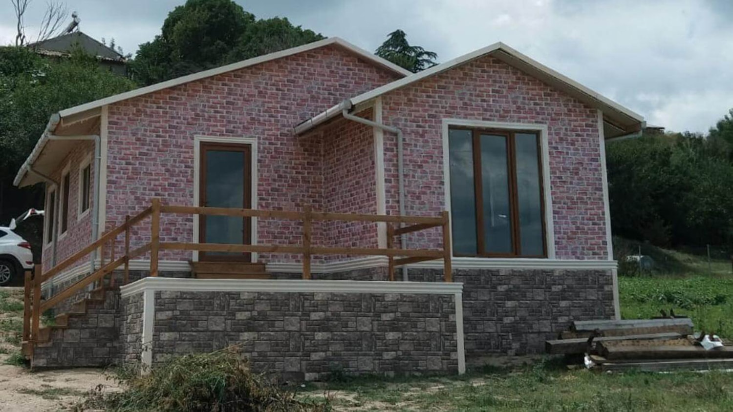 5 Adet (2,5m2) x Karma Taş Desenli 3 Boyutlu Renkli Strafor Köpük Duvar Kaplama Paneli (KR-311)
